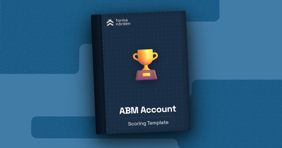 Cover of The B2B ABM Account Scoring Template