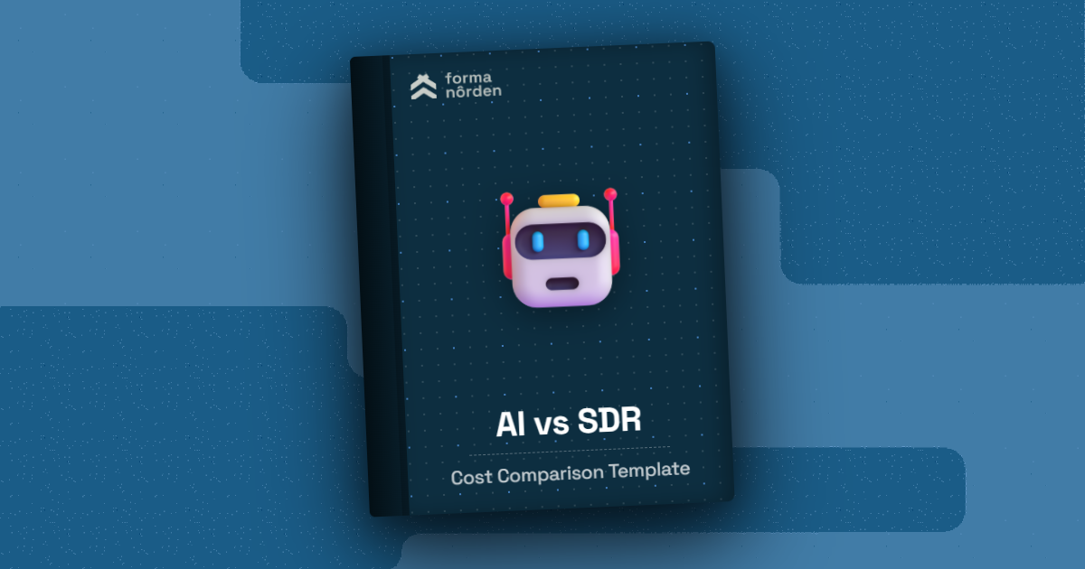 Cover of AI vs SDR: The Cost Comparison Template
