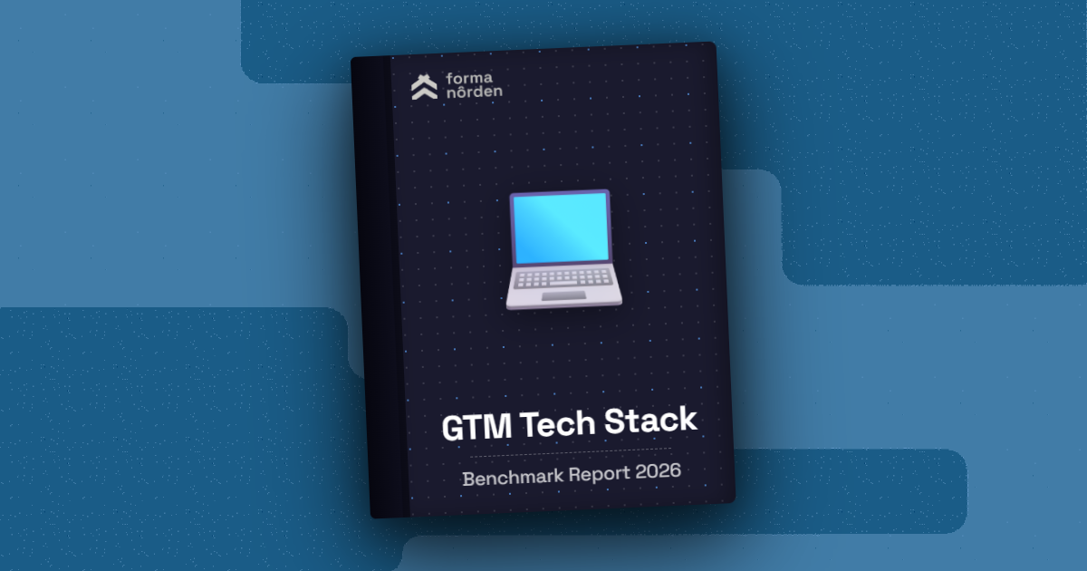 Cover of The GTM Tech Stack Benchmark Report 2026
