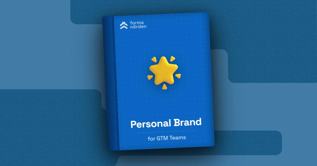 Cover of The Personal Brand for GTM Teams Guide