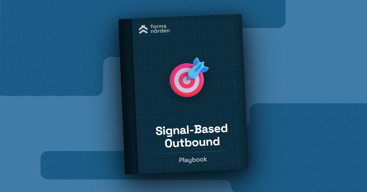 Cover of The Signal-Based Outbound Playbook