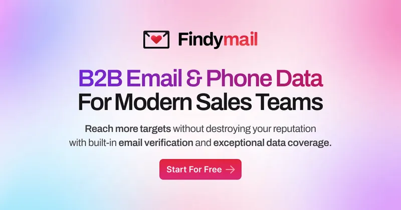 Findymail email finding and verification interface