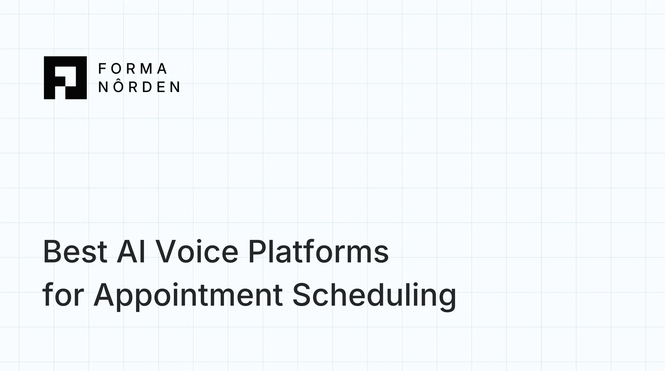 Best AI Voice Platforms for Appointment Scheduling
